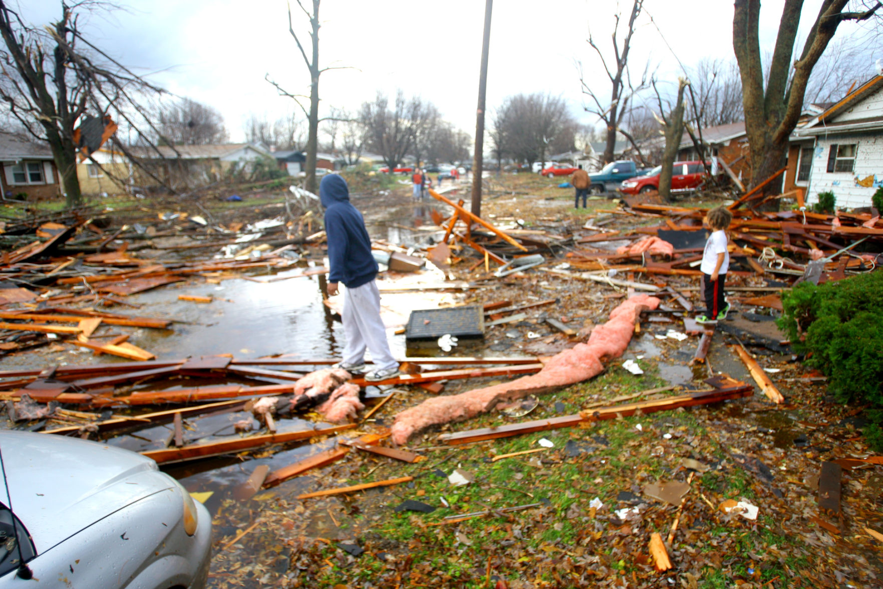 Tornado damage